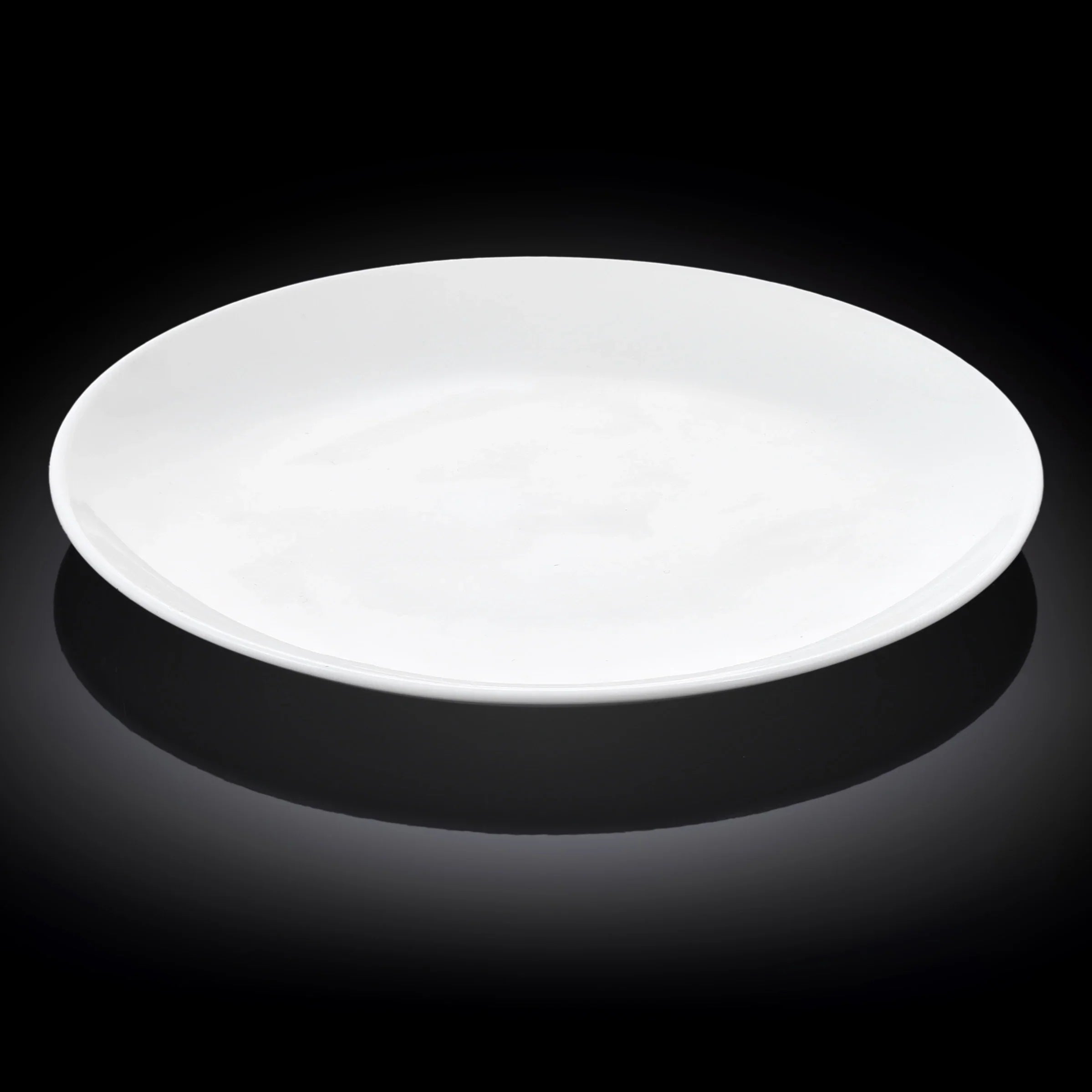 Wilmax Servierplatte 30,5 cm Weiß aus Porzellan