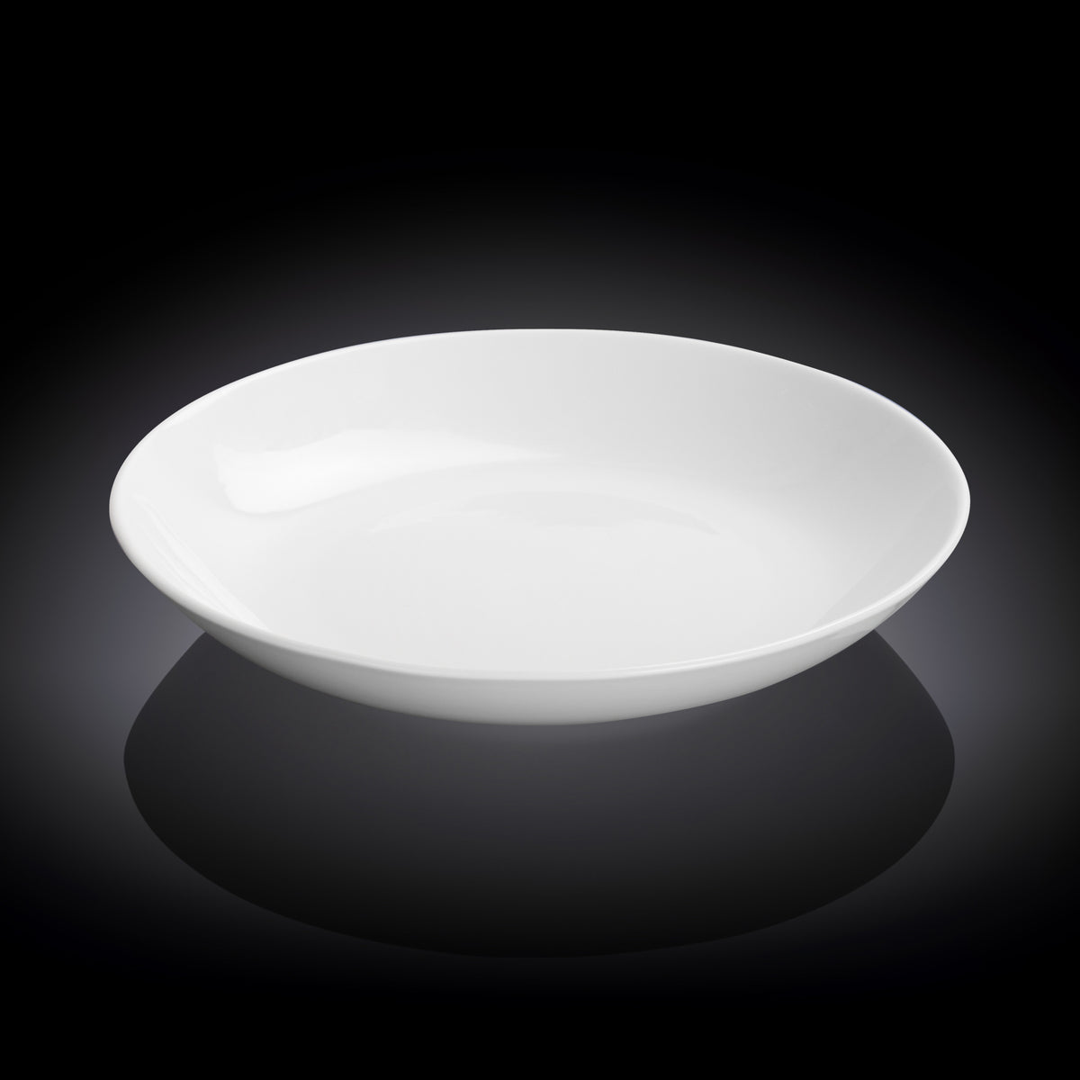 Wilmax Runder Tiefer Teller 23 cm aus Porzellan für Suppen & Pasta WL-991117/A