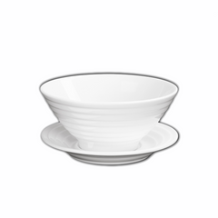 Wilmax Schale & Untertasse, 15 cm, 545 ml, 3er Set, WL-991146/AB