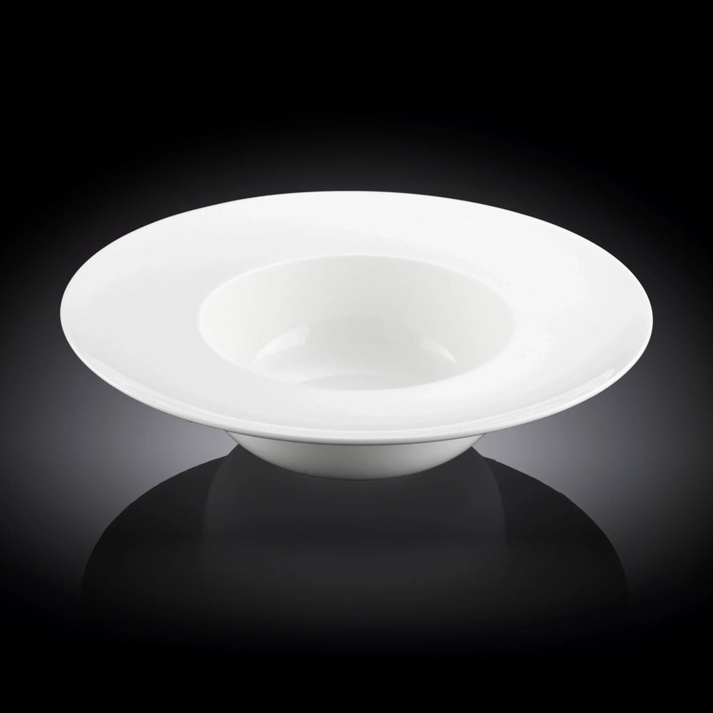 Wilmax Tiefer Teller 25,5 cm 600 ml Weiß aus Porzellan
