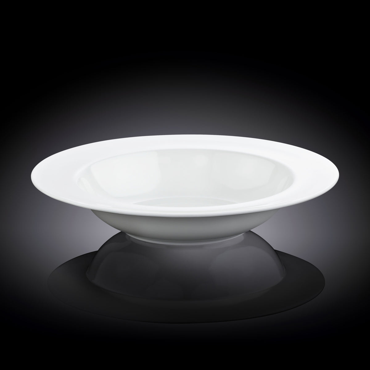 Wilmax Tiefer Teller 25,5 cm 600 ml aus Porzellan – WL-991218/A