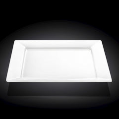 Wilmax quadratische Servierplatte 29,5 cm aus Porzellan WL-991224/A