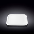 Wilmax Quadratischer Dessertteller 20 × 20 cm Weiß aus Porzellan