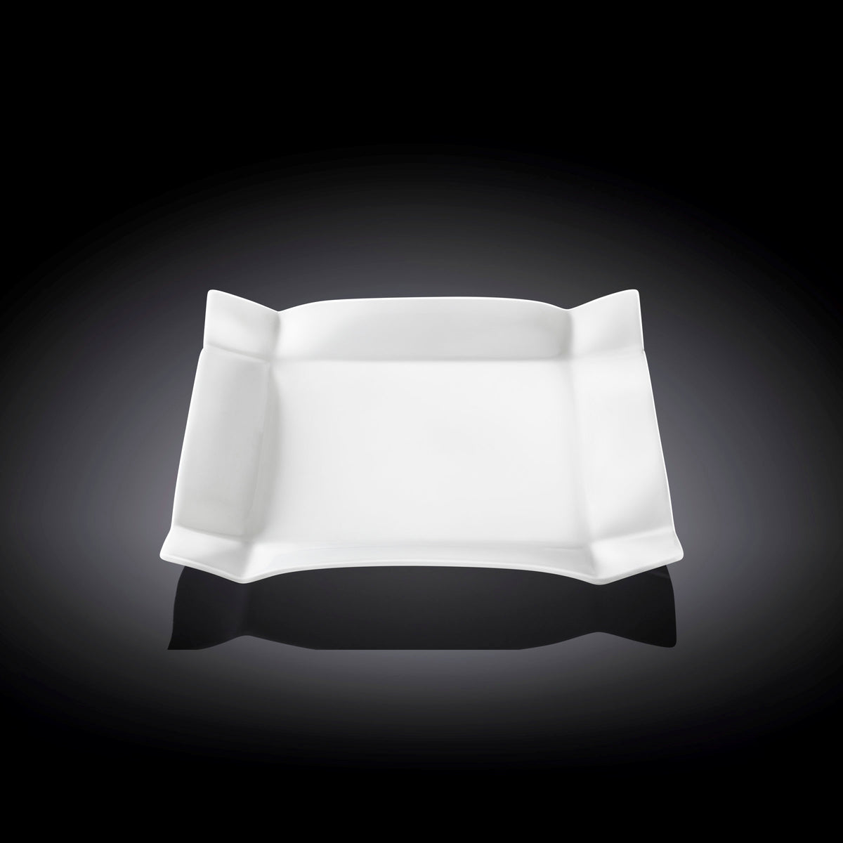 Wilmax Porzellan Dessertteller, 20 x 20 cm, Emily Kollektion, WL-991231/A