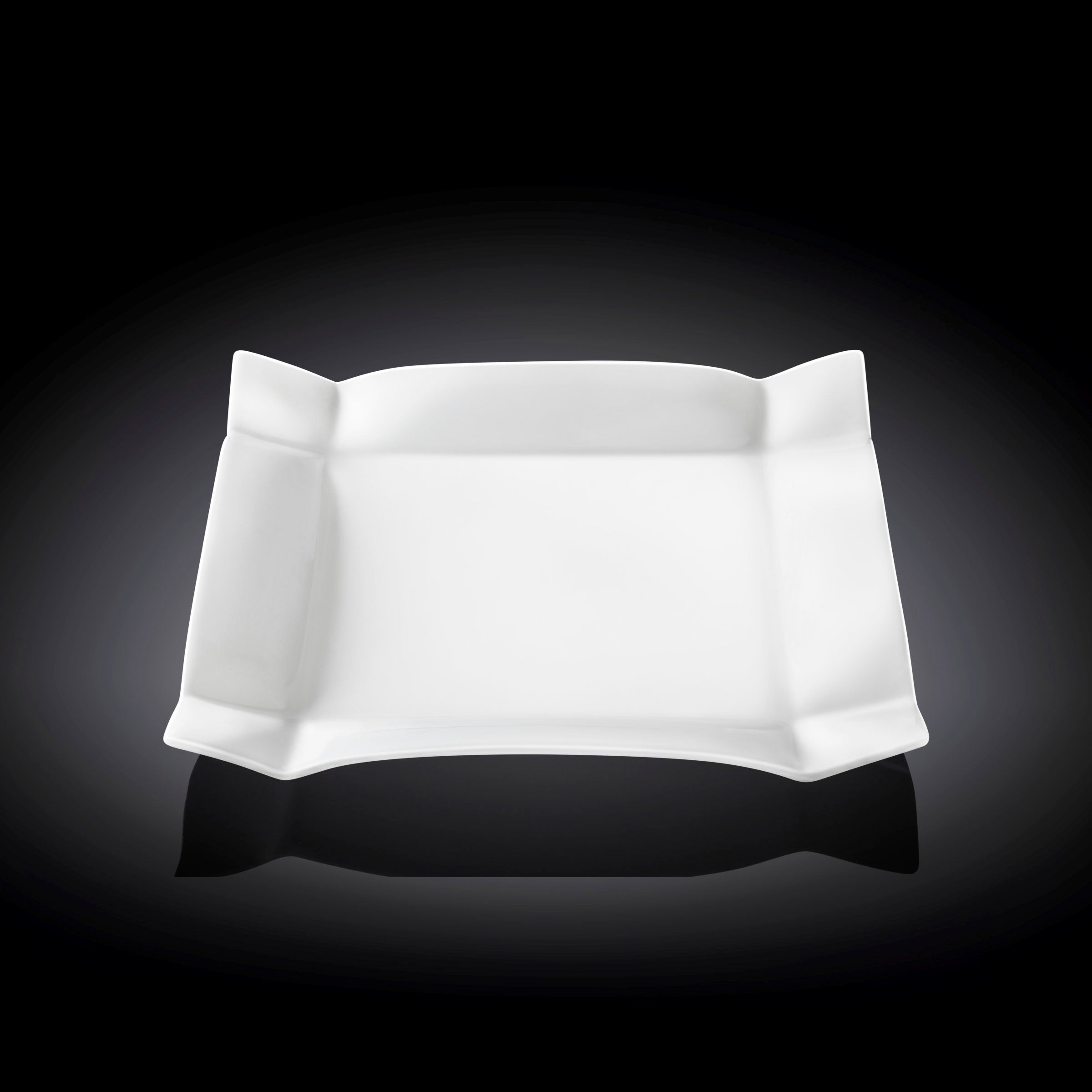 Wilmax Quadratische Servierplatte, 29 x 29 cm, Porzellan, WL-991233/A