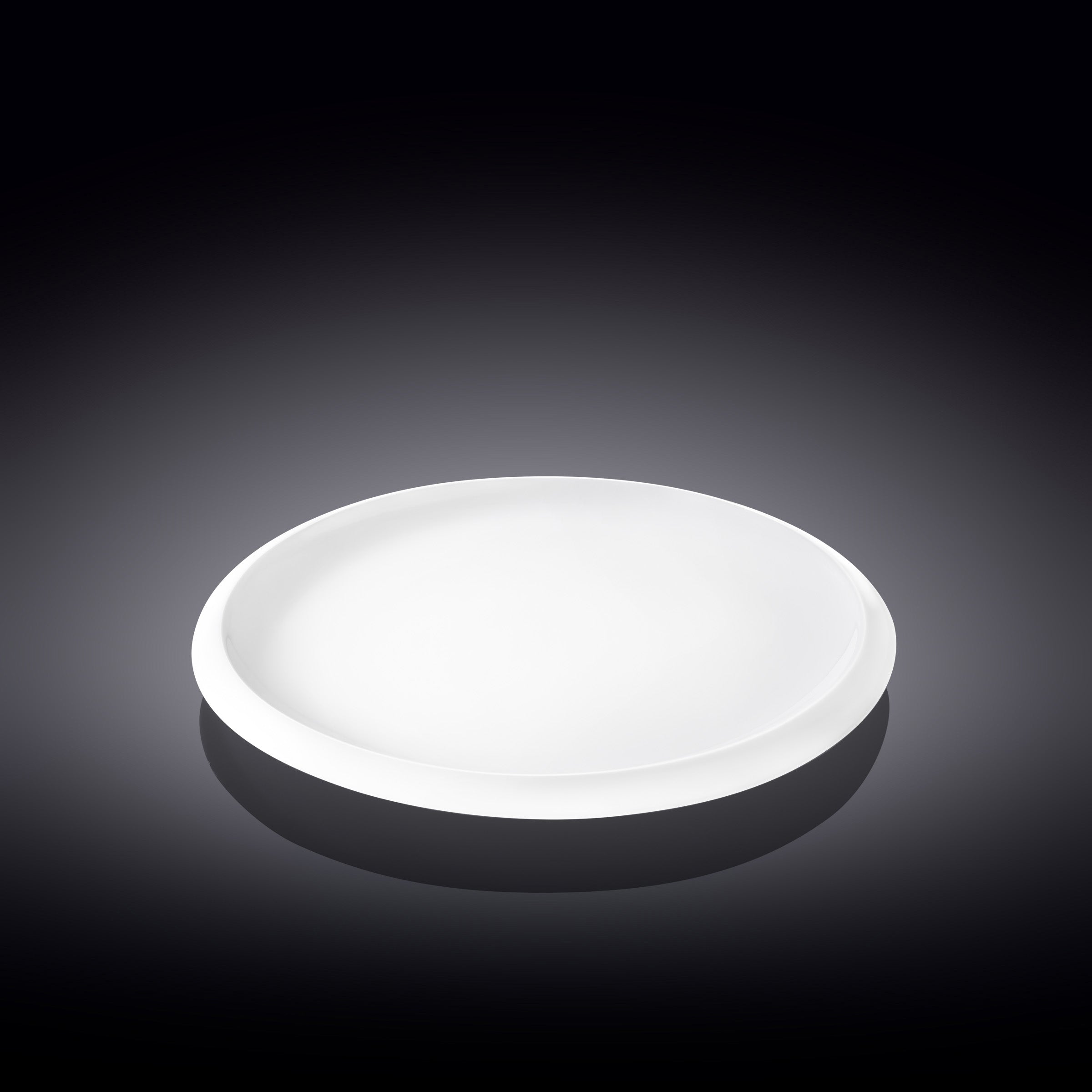Wilmax Dessertteller 21.5 cm aus Porzellan, Weiß WL-991235/A