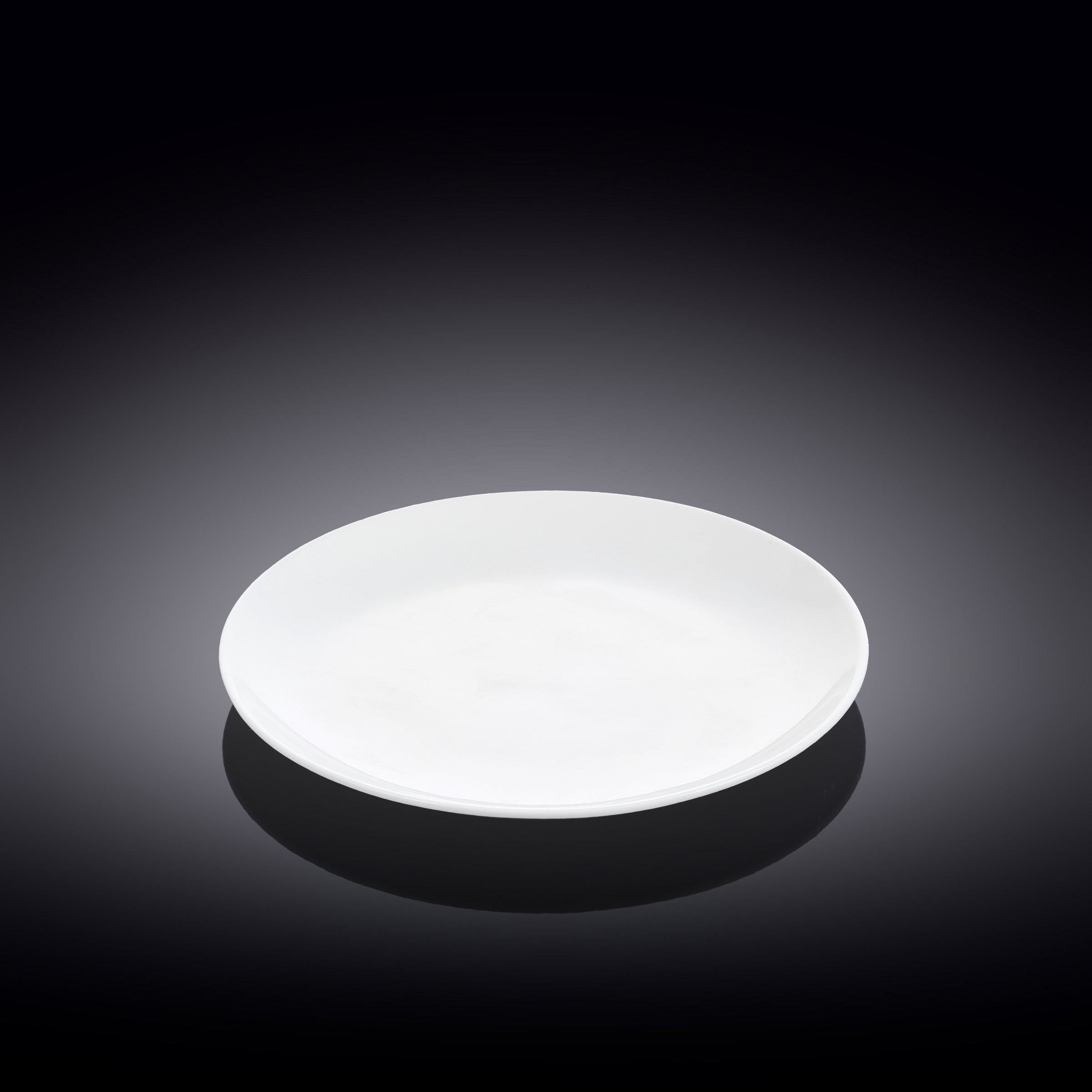 Wilmax Dessertteller 18 cm Weiß aus Porzellan