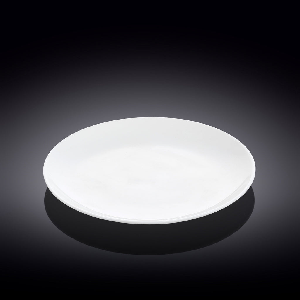 Wilmax Speiseteller 25,5 cm Weiß aus Porzellan