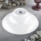 Wilmax Tiefer Teller 25 cm 470 ml Weiß Porzellan 2er Set WL-991272/A2