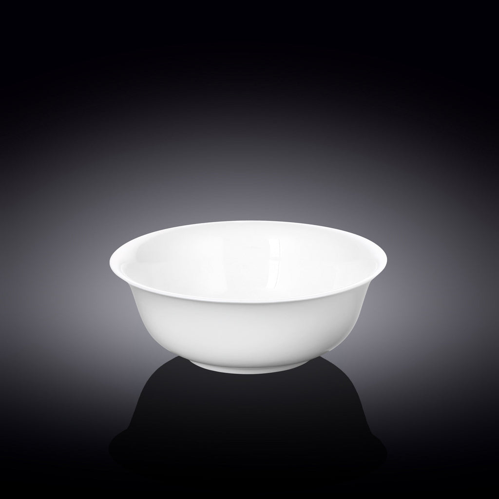 Wilmax Schale 700 ml 15 cm Weiß aus Porzellan