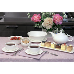Wilmax Porzellanschalen Set 2er Set Weiß 700ml Ø15cm WL-992004/A2