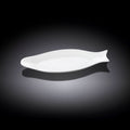 Wilmax Fischplatte 22 cm aus Porzellan Weiß WL-992006/A