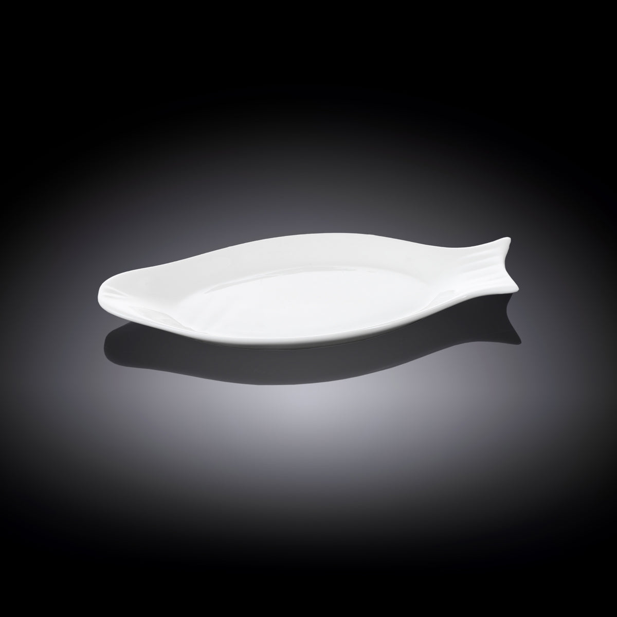 Wilmax Fischplatte, 22 cm, Porzellan, WL-992006/A