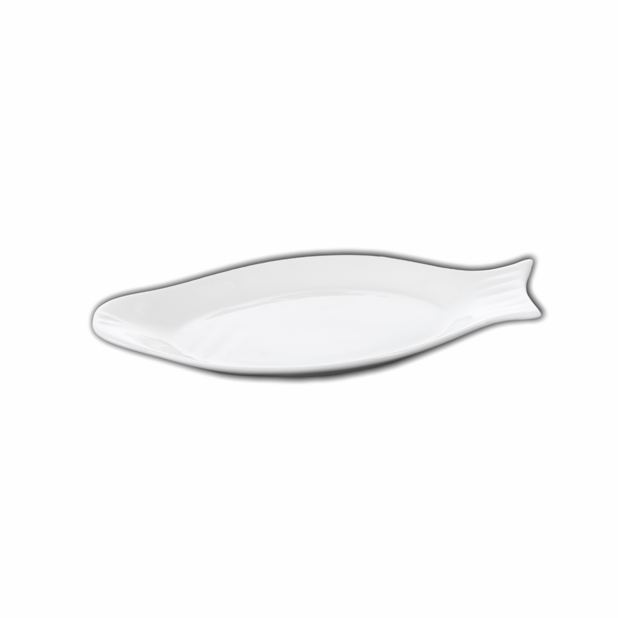 Wilmax Fischplatte, 22 cm, Porzellan, WL-992006/A