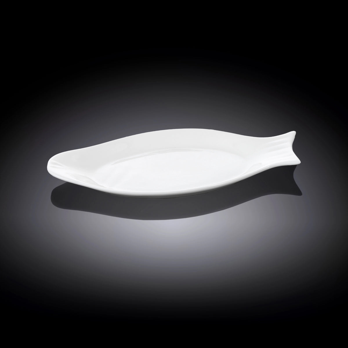 Wilmax Porzellan Fischplatte, 25,5 cm, WL-992007/A
