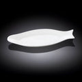 Wilmax Fischplatte 31.5 cm aus Porzellan Weiß WL-992008/A
