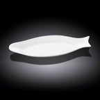 Wilmax Fischplatte 31.5 cm aus Porzellan Weiß WL-992008/A