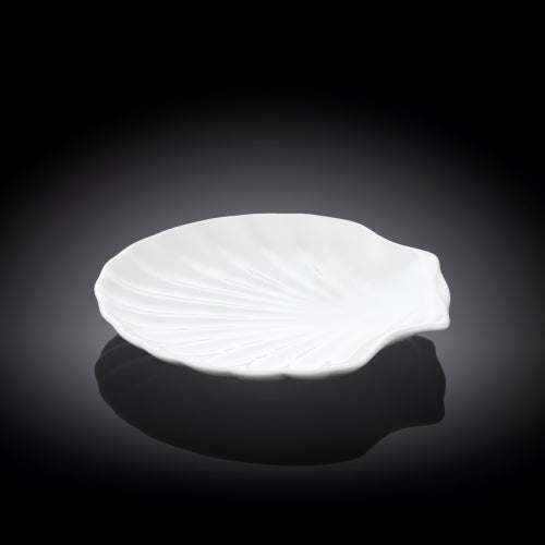 Wilmax Muschelschale, 13 cm, Porzellan, WL-992010/A