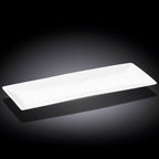 Wilmax Servierplatte 35,5 × 14 cm Weiß aus Porzellan