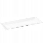 Wilmax Servierplatte 35,5 × 14 cm Weiß aus Porzellan