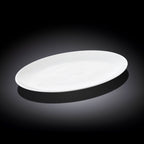 Wilmax Platte 25 cm aus Porzellan, Weiß WL-992021/A