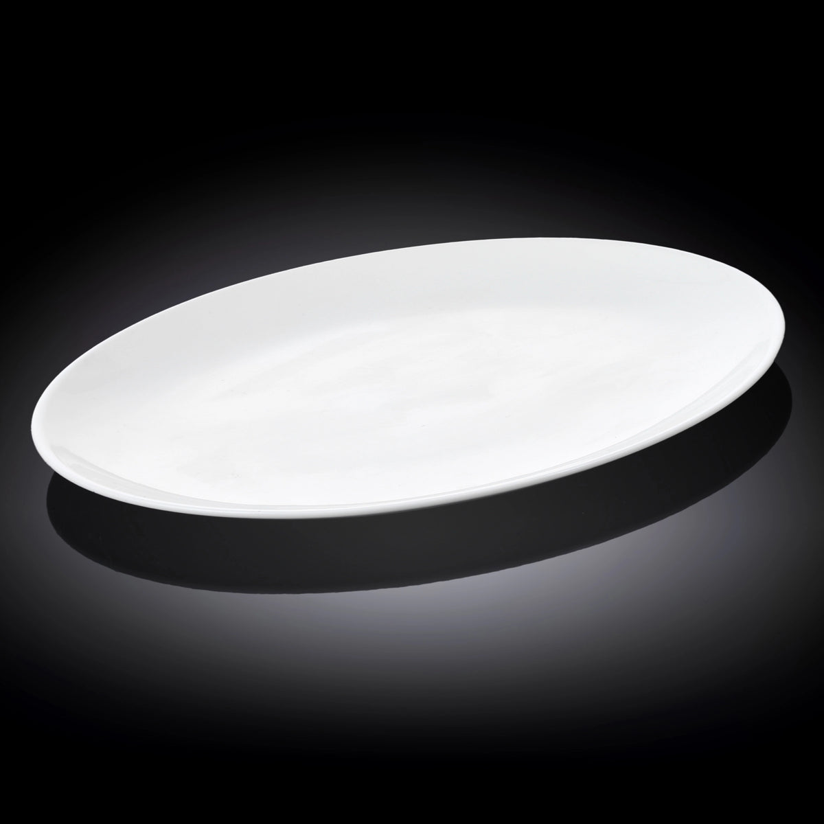 Wilmax Ovaler Servierteller, 36 cm, Porzellan, WL-992023/A
