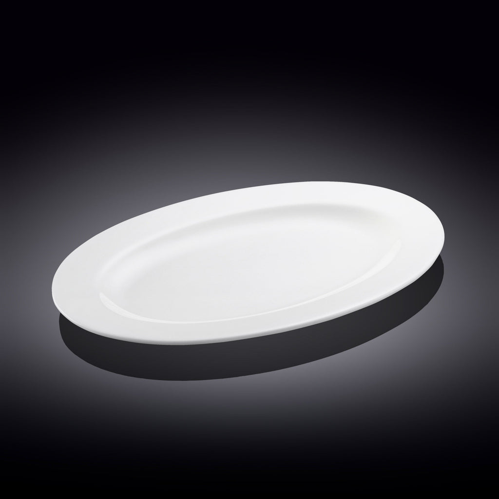 Wilmax Platte 30,5 cm Weiß aus Porzellan