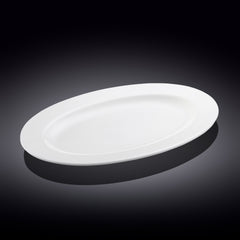 Wilmax Oval Servierplatte Porzellan 36 cm Weiß Stella Pro WL-992026/A
