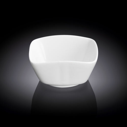 Wilmax Schale 140 ml 9 cm Weiß aus Porzellan