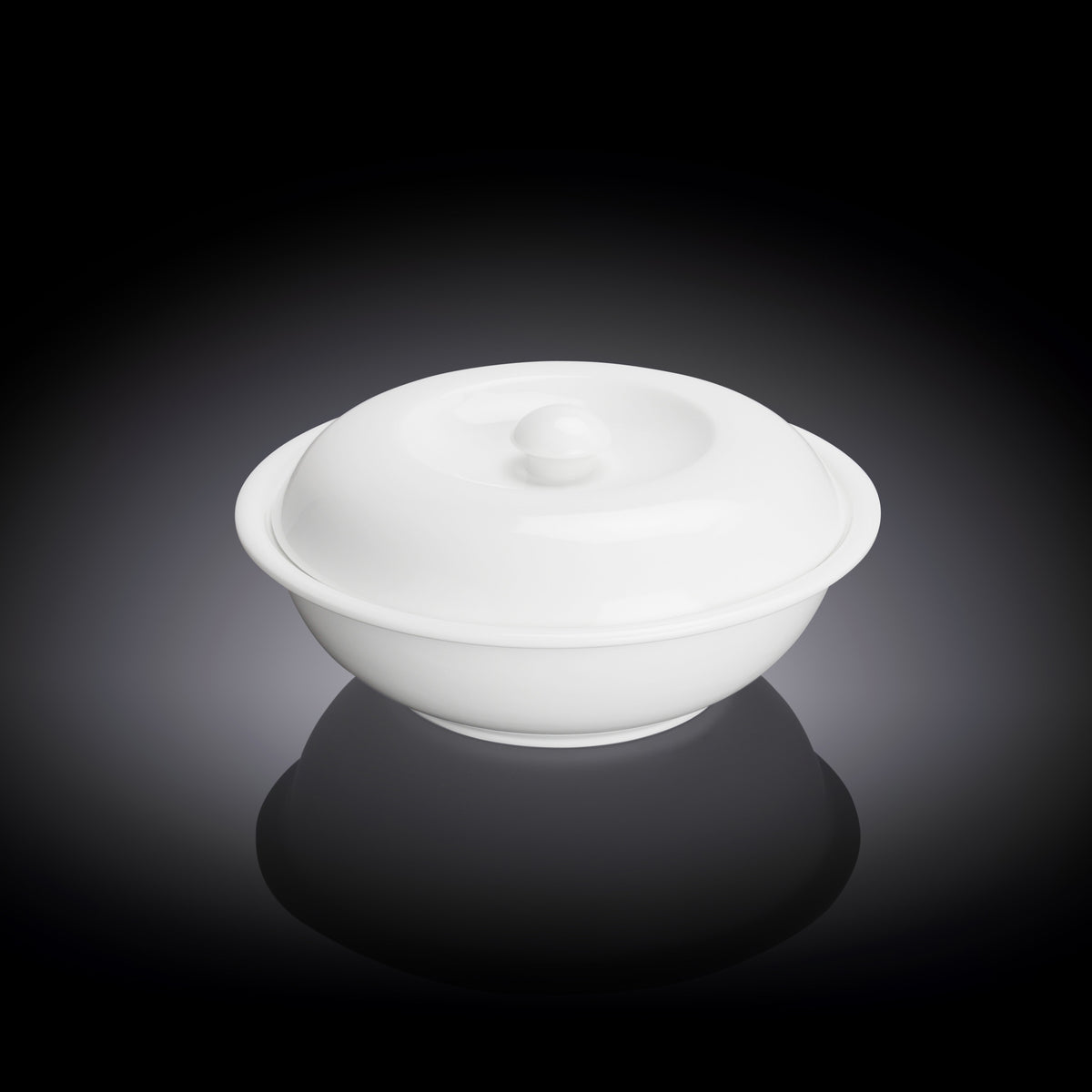 Wilmax Porzellanschüssel mit Deckel, 26 cm, 1700 ml, WL-992442/A