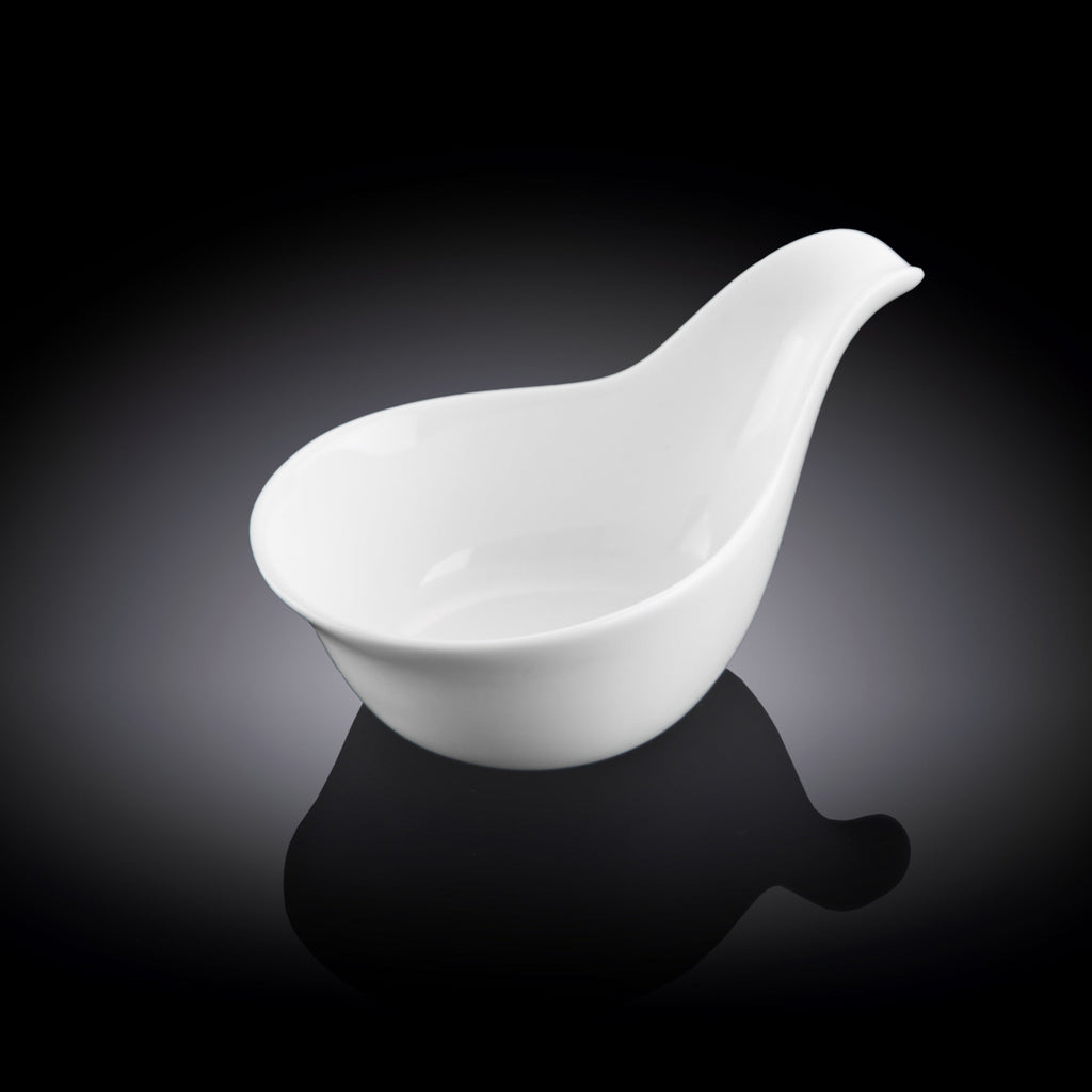 Wilmax Schale 100 ml 12,5 cm Weiß aus Porzellan