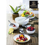 Wilmax Porzellanschale 300 ml 11 cm Weiß 6er Set WL-992564/A6