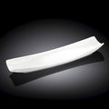 Wilmax Servierplatte 35 × 11 cm Weiß aus Porzellan