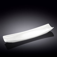 Wilmax Porzellanschale, rechteckig, 40,6 x 12,7 cm, WL-992624/A