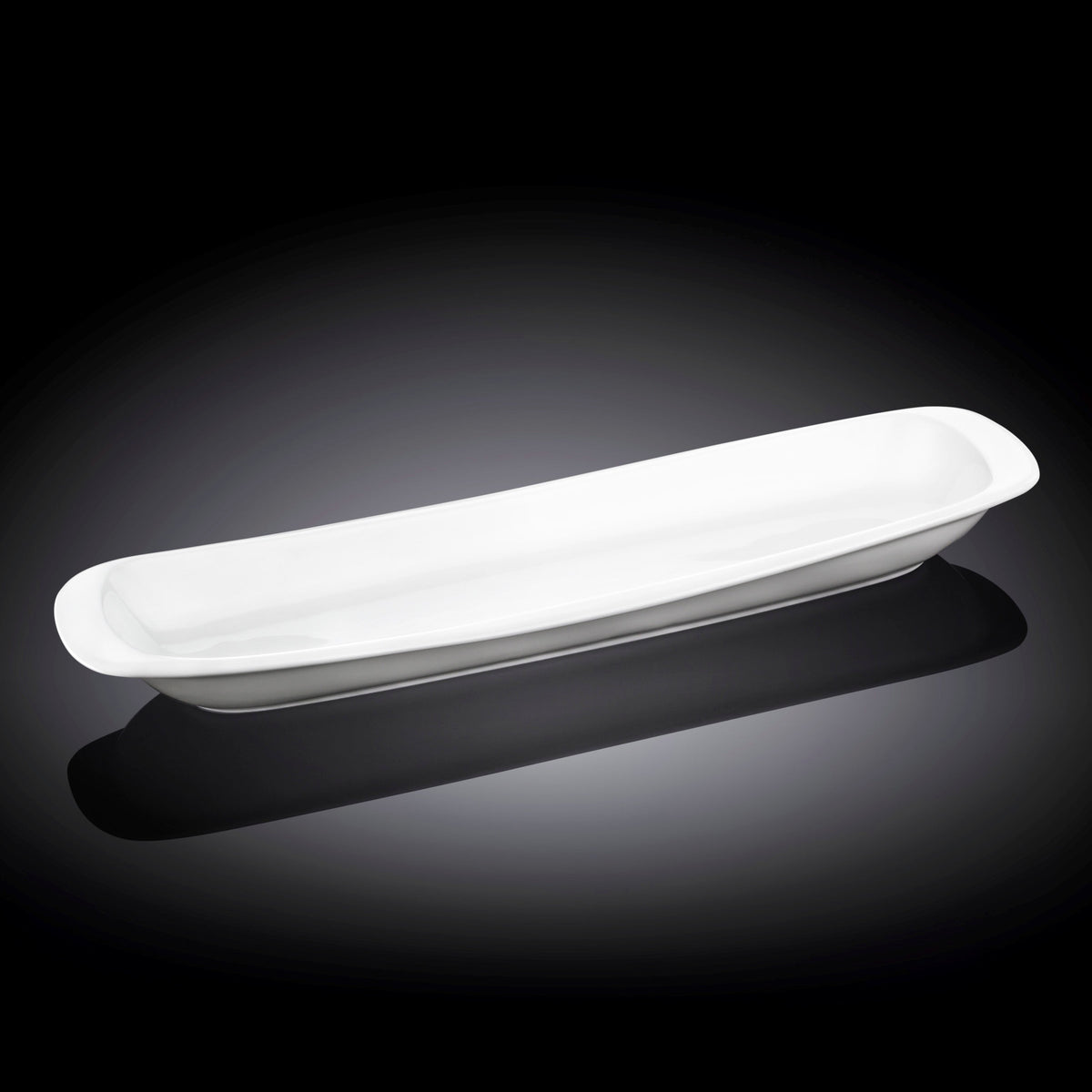 Wilmax Teller 33 cm Weiß aus Porzellan
