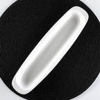 Wilmax Teller 33 cm Weiß aus Porzellan