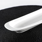 Wilmax Teller 33 cm Weiß aus Porzellan