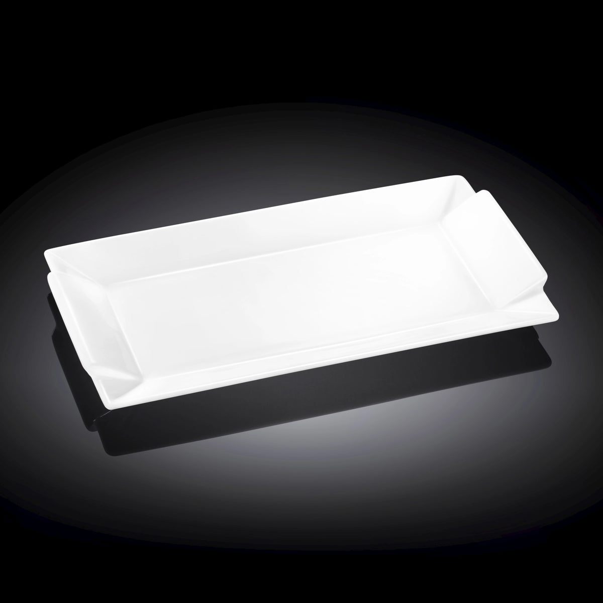 Wilmax Porzellanplatte, rechteckig, 29,5 x 15 cm, WL-992646/A