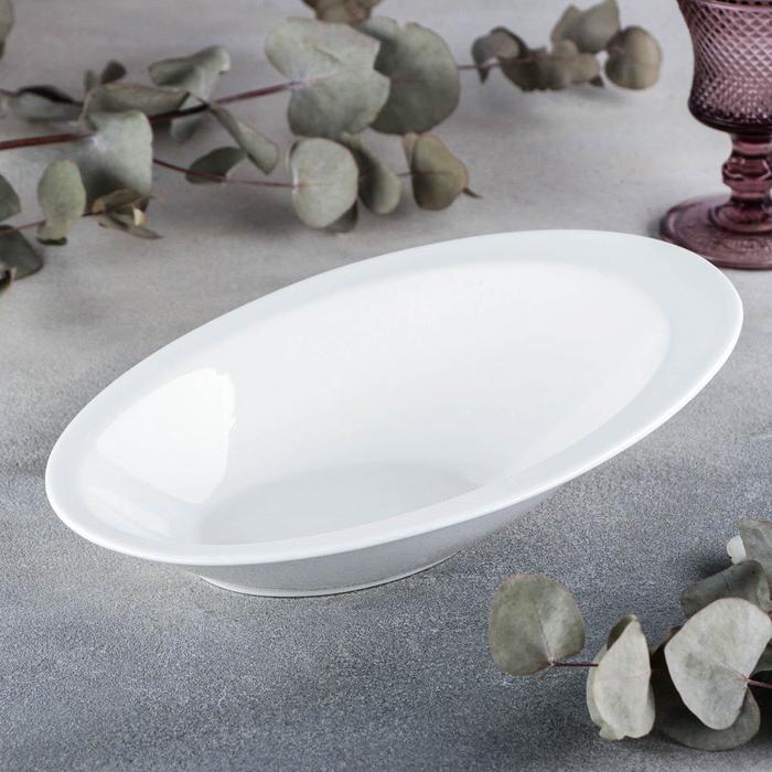 Wilmax Porzellanschale, oval, 27,5 x 18,5 cm, WL-992657/A