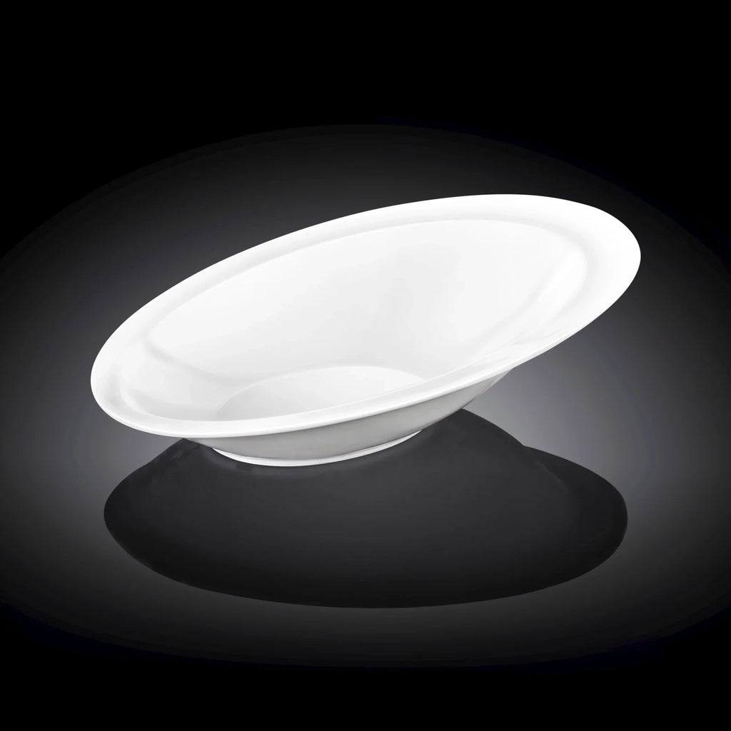Wilmax Ovale Schale 27,5 × 18,5 cm Weiß aus Porzellan