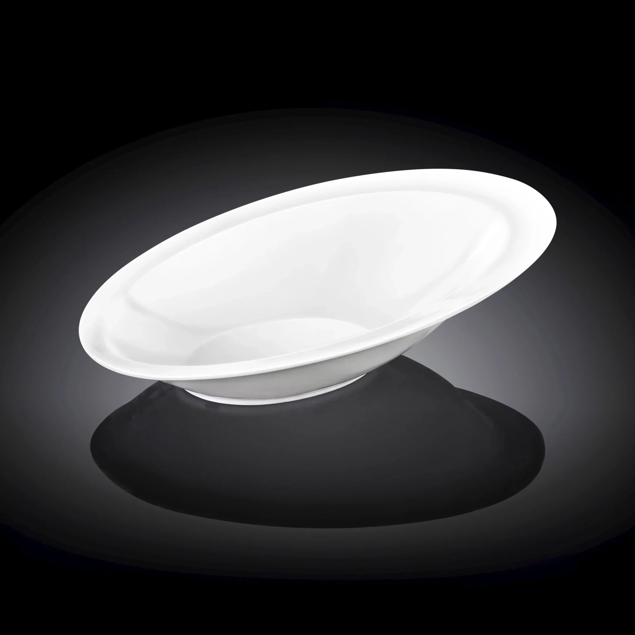 Wilmax Ovale Schale 27,5 × 18,5 cm Weiß aus Porzellan
