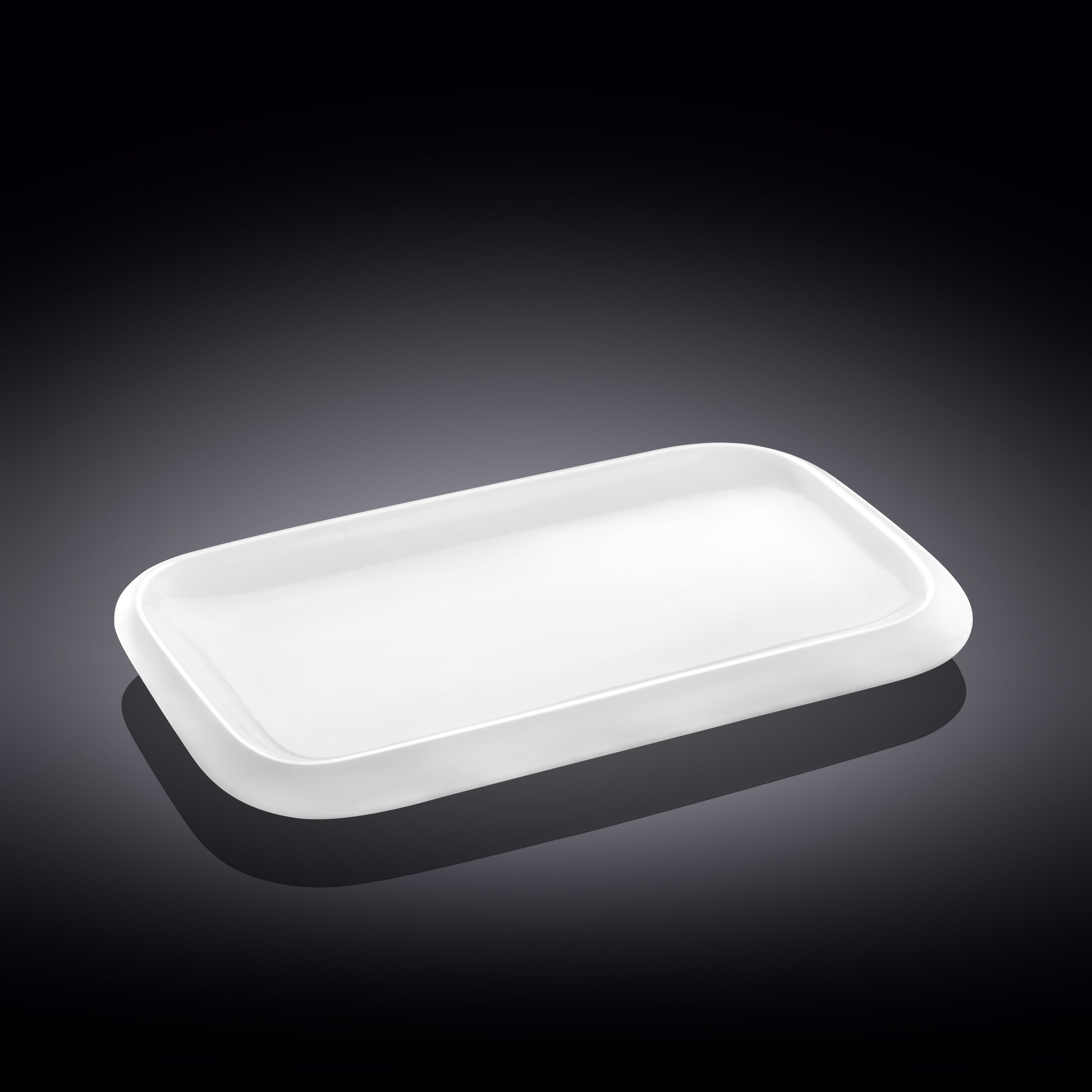 Wilmax porcelain plate, rectangular, 30 x 18 cm, WL-992661/A