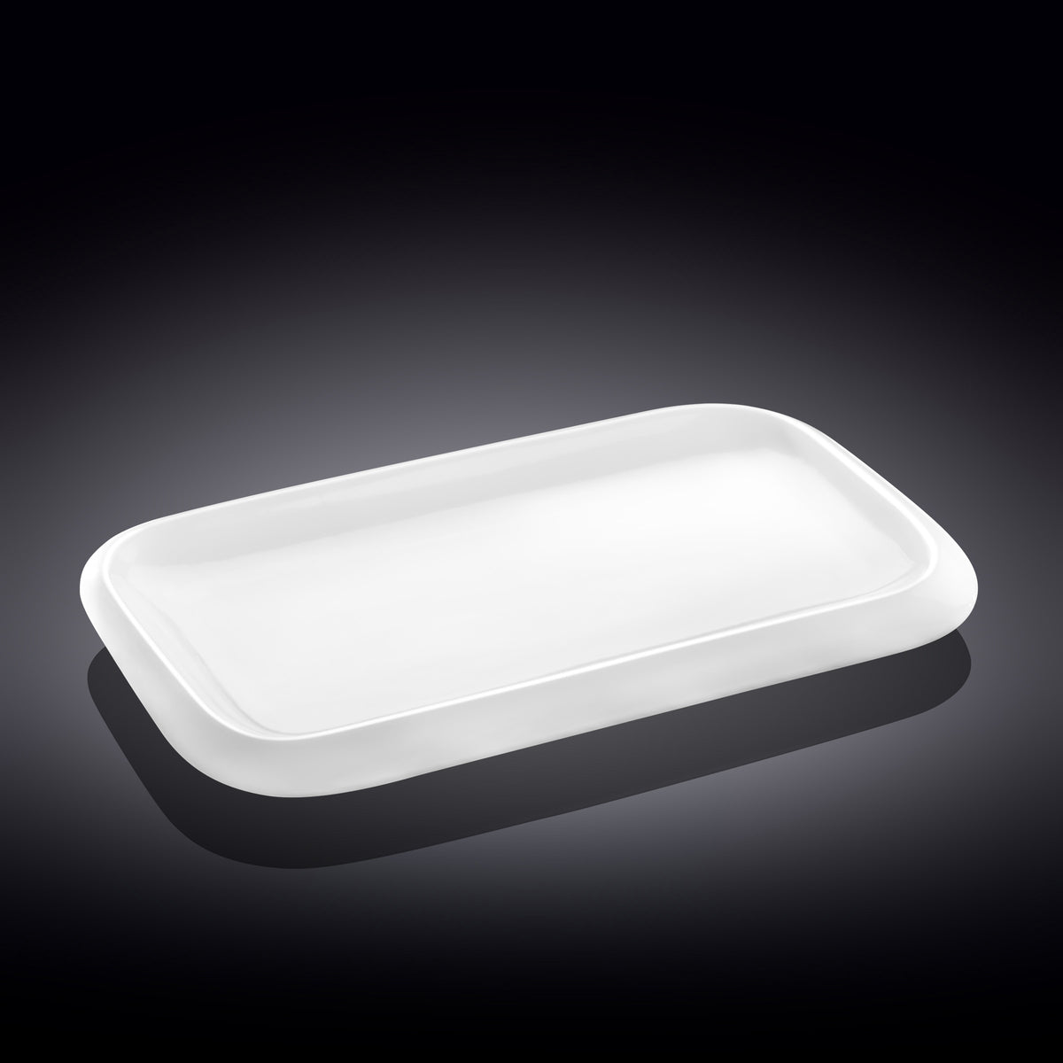 Wilmax England Rectangular Porcelain Plate, 36 x 22 cm, WL-992662/A