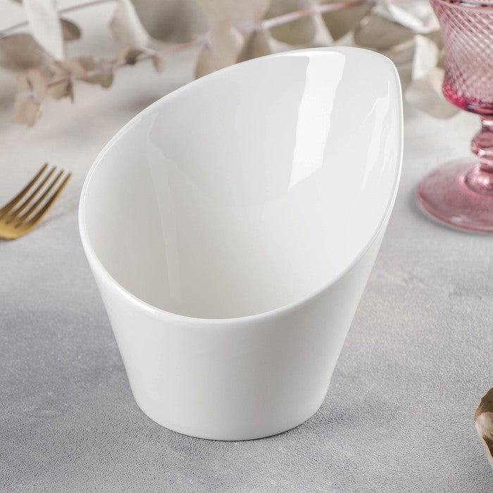 Wilmax Schale 14 cm Weiß aus Porzellan