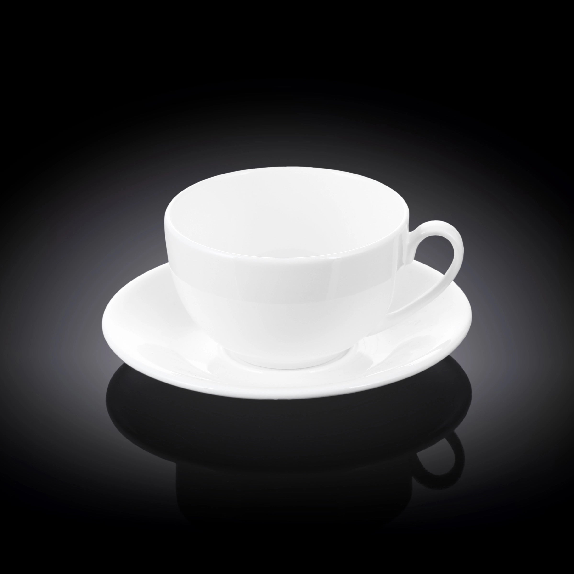 Wilmax Teetassen mit Untertassen 2er Set 250 ml WL-993000/2C