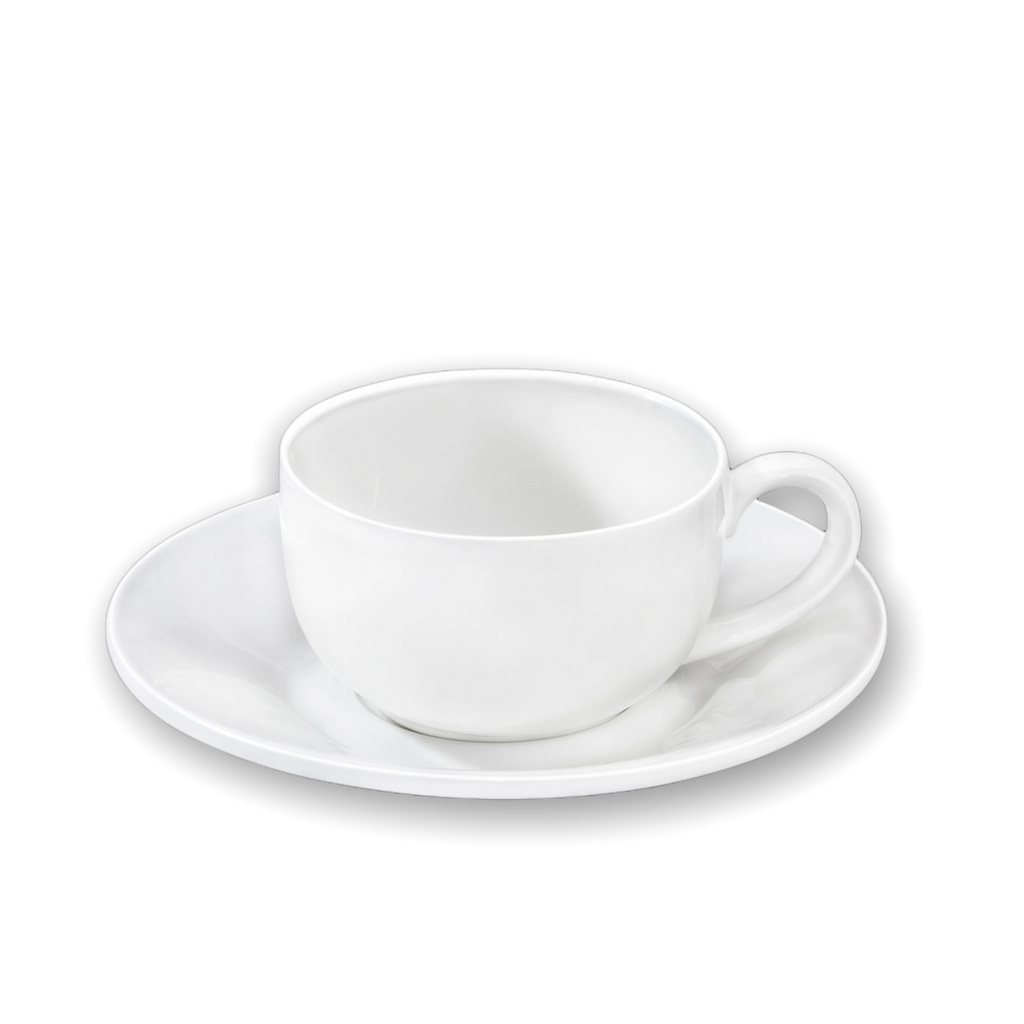 Wilmax Espressotassen mit Untertassen 6er Set 100 ml WL-993002/6C