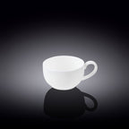 Wilmax Espressotasse mit Untertasse 100 ml Weiß Porzellan WL-993002/AB