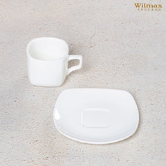 Wilmax Tee Tassen & Untertassen Set 6-teilig 200 ml Porzellan WL-993003/6C