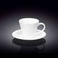 Wilmax Teetassen mit Untertassen 2er Set 180 ml WL-993004/2C