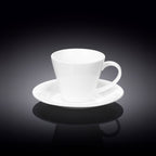 Wilmax Teetassen mit Untertassen 2er Set 180 ml WL-993004/2C